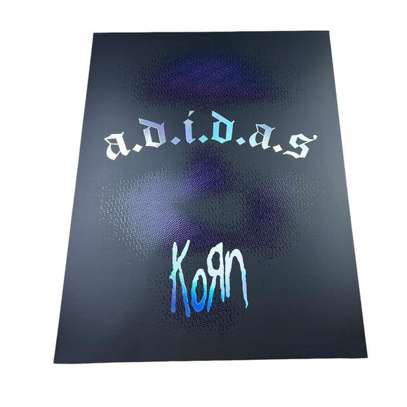 Korn Adidas Extremely Limited Poster - Picture 1 of 2